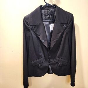 Parallel Women's Black Blazer size 14 NWT